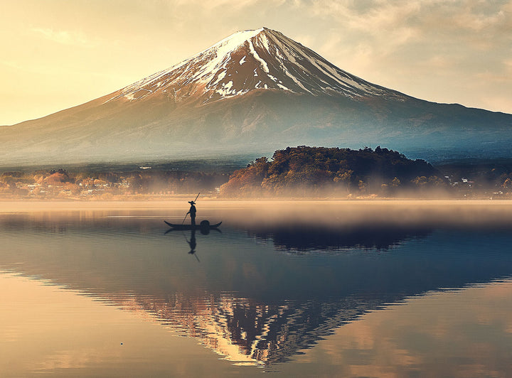 El Monte Fuji como paisaje hacia el futuro