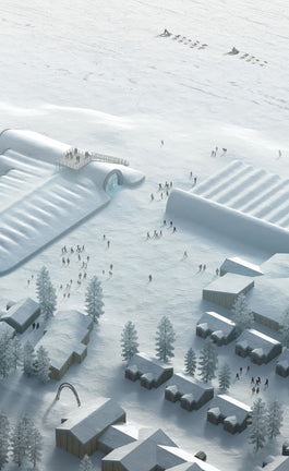 ¿Dormirías en un edificio hecho de hielo?